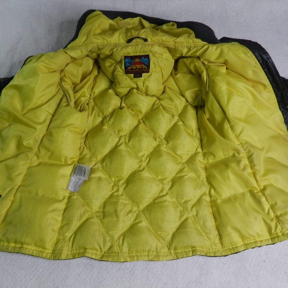 Eddie Bauer Jacket Coat Womens Goose Down Diamond Quilted Skyliner Gray Medium - Picture 11 of 16